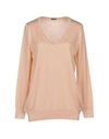 Malo Cashmere Blend In Light Pink