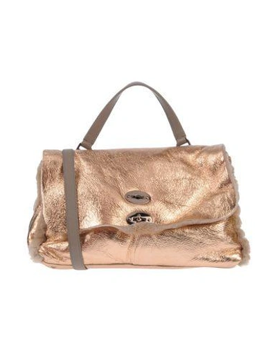 Zanellato Handbags In Platinum