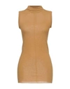 Rick Owens T-shirts In Camel