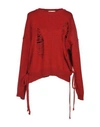 Aniye By Sweater In Brick Red