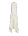 Solace London 3/4 Length Dress In Ivory