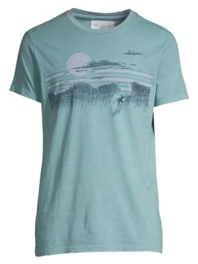 Sol Angeles Men's Outer Reef Graphic T-shirt In Marine