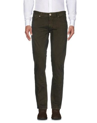 Pt05 Casual Pants In Military Green