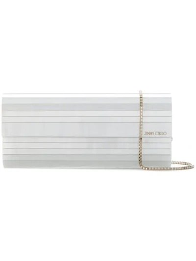 Jimmy Choo Sweetie Clutch In White