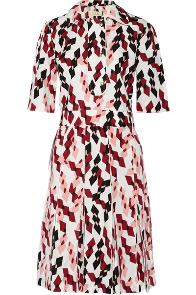 Marni Printed Cotton Dress | ModeSens
