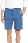 Bonobos Stretch Washed Chino 9-inch Shorts In Captains Blue