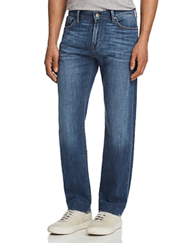 7 For All Mankind Standard Straight Fit Jeans In French Blues
