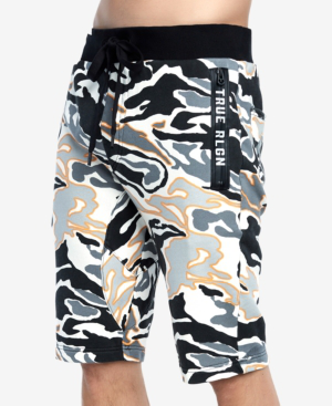 yellow true religion shorts