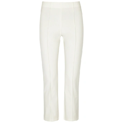 By Malene Birger Viggie Off White Cropped Trousers | ModeSens
