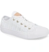 Converse Chuck Taylor All Star Seasonal Ox Low Top Sneaker In White/ Tan