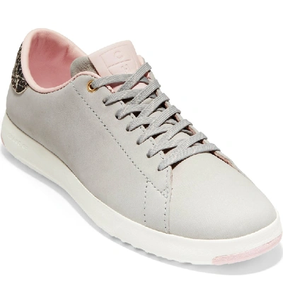 Cole Haan Grandpro Tennis Shoe In Vapor Grey Nubuck