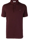Valentino Rockstud Cotton Polo Shirt In U26