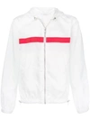 Givenchy Gv Motocross Windbreaker In White