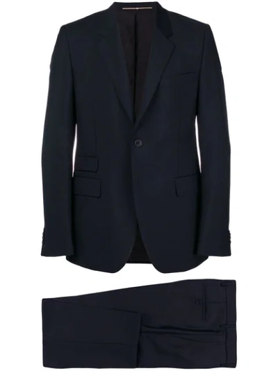 Givenchy Tailored Two-piece Suit In Blue