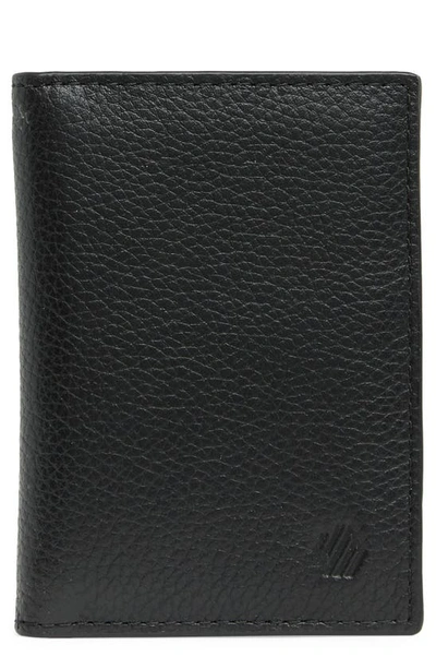 Johnston & Murphy Leather Bifold Wallet In Black