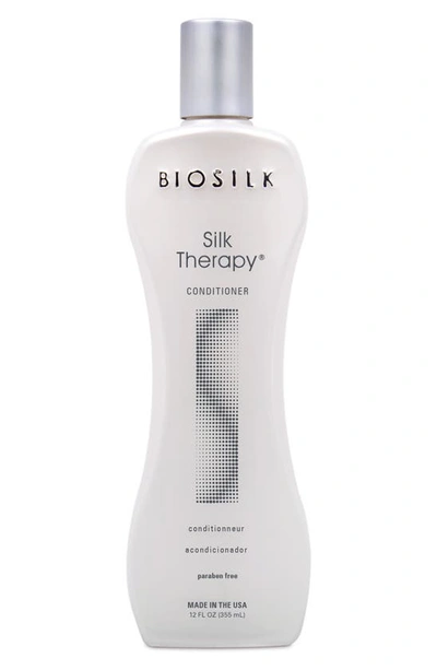 Biosilk Silk Therapy Conditioner In White