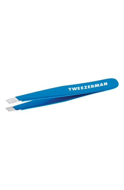 Tweezerman Bahama Blue Mini Slant Tweezer