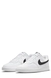 Nike Court Vision Low Sneaker In White/ Black-white