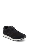 New Balance 515 Suede Sneaker In Black