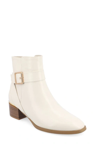 Journee Collection Elley Bootie In Ivory