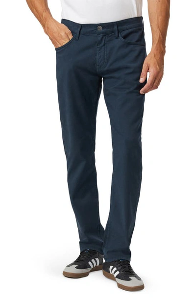 Mavi Jeans Marcus Slim Straight Leg Five Pocket Pants In Dark Navy Luxe Twill