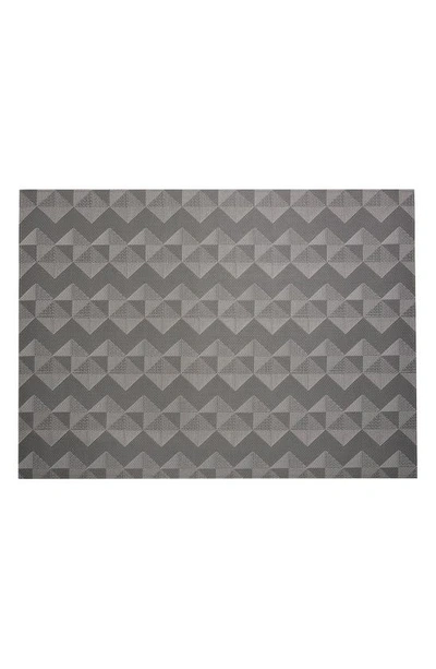 Chilewich Quilted Jacquard Area Rug In Tuxedo