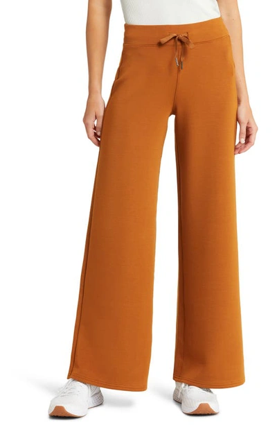 Spanx Wide Leg Pants In Yellow