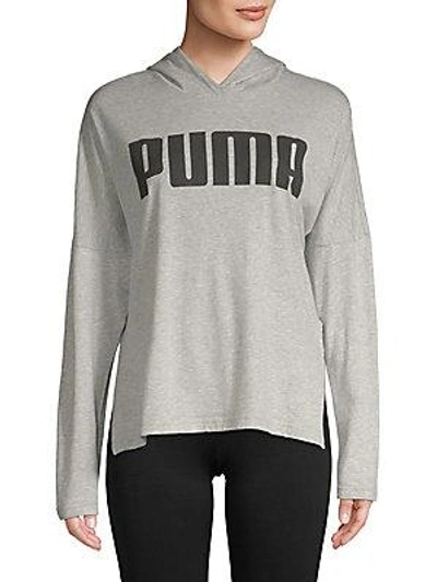 Puma Urban Sports Hoodie In Grey