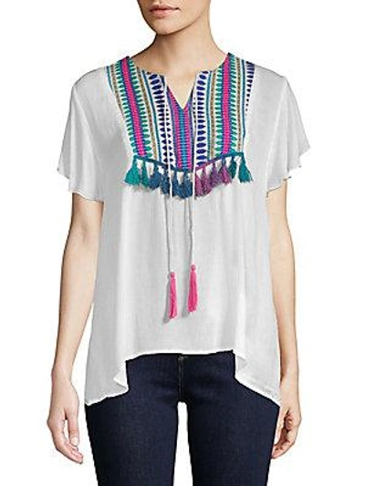 Raga Kalani Embroidered Top In Multi