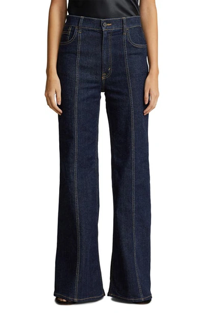 Polo Ralph Lauren The Flare High-rise Jeans In Daralis Wash