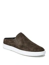 Vince Verrell Suede Sneakers In Dark Military