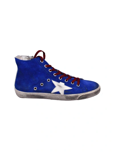 Golden Goose Sneakers Francy In Electric Blue-white Crash Star