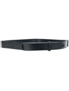 Orciani Bull No Buckle Belt In Blue
