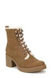 Lifestride Rhodes Faux Shearling Lined Bootie In Fawn