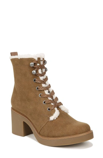 Lifestride Rhodes Faux Shearling Lined Bootie In Fawn