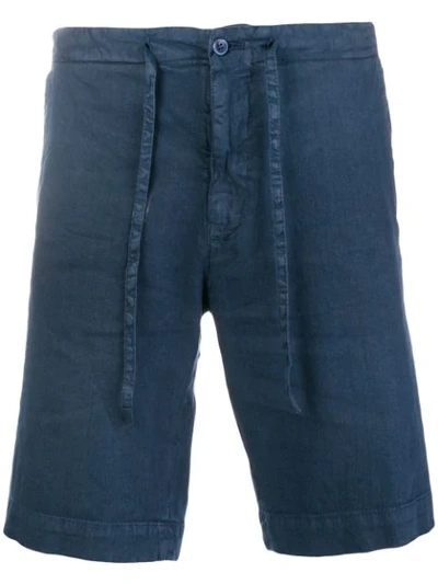 Loro Piana Classic Chino Shorts In Blue