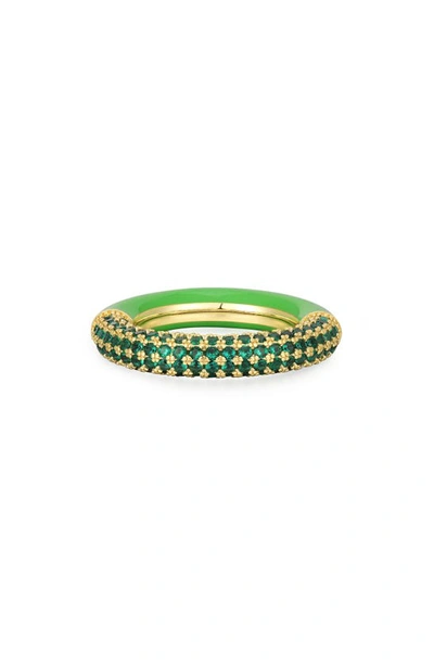 Luv Aj Pavé Amalfi Ring In Gold