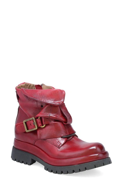 As98 Drakie Bootie In Cranberry