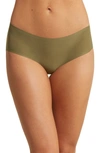 Chantelle Lingerie Soft Stretch Seamless Hipster Panties In Army Khaki-wq