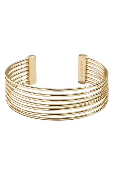 Baublebar Layered Cuff Bracelet In Gold
