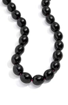 Baublebar Large Beaded Necklace In Black