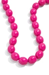 Baublebar Large Beaded Necklace In Pink