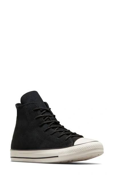 Converse Chuck Taylor® All Star® High Top Sneaker In Black/ Black/ Egret