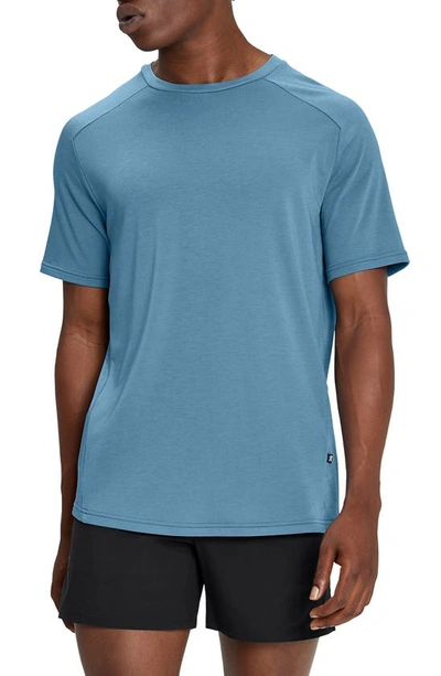 On Focus Performance Running T-shirt In Stellar
