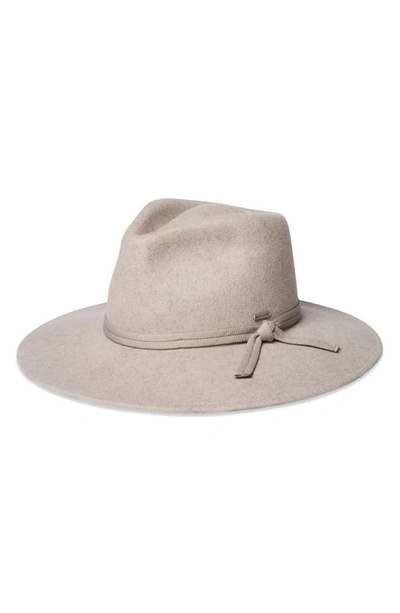 Brixton Joanna Packable Wool Hat In Oatmeal