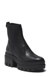 Timberland Everleigh Platform Chelsea Boot In Black Full Grain