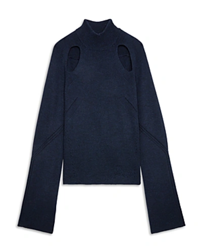 Zadig & Voltaire Micky Pullover Mit Cut-outs In Encre