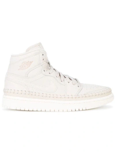 Nike Air Jordan 1 Sneakers In Neutrals