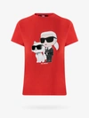 Karl Lagerfeld T-shirt In Red