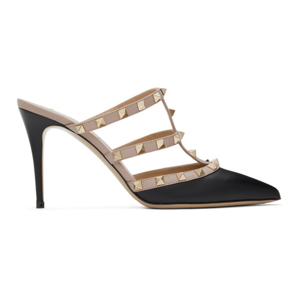 rockstud strappy mule